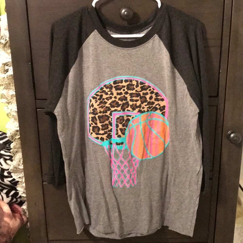 basketball long sleeved shirt